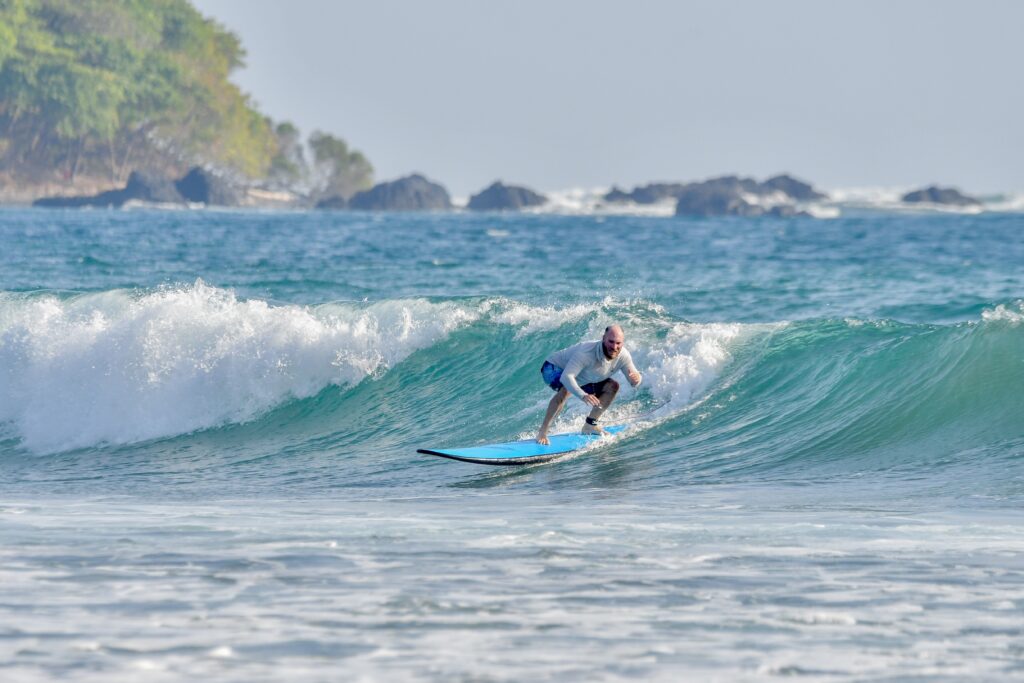 Charlie Ellis Gallant Fish surfing