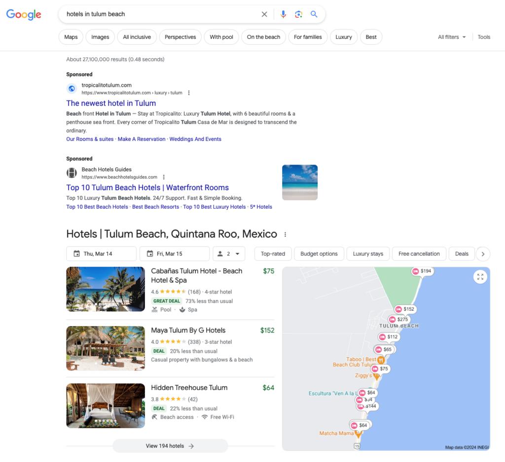 Example of Google Business Profile Optimization