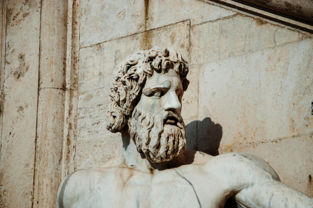 Roman statue in Rome