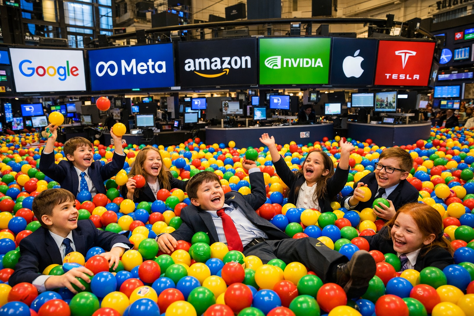 The Magnificent 7 As Wall Streets Playground