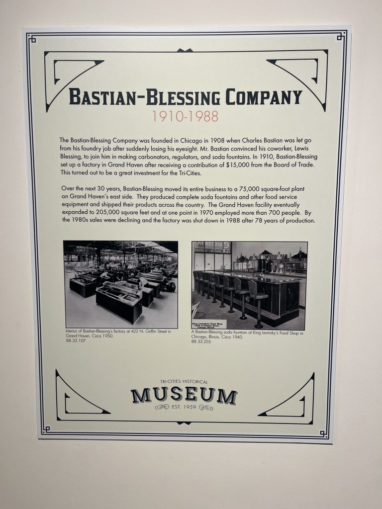The Story of the Bastian Blessing Company who manufactured Soda Fountains for almost 80 years