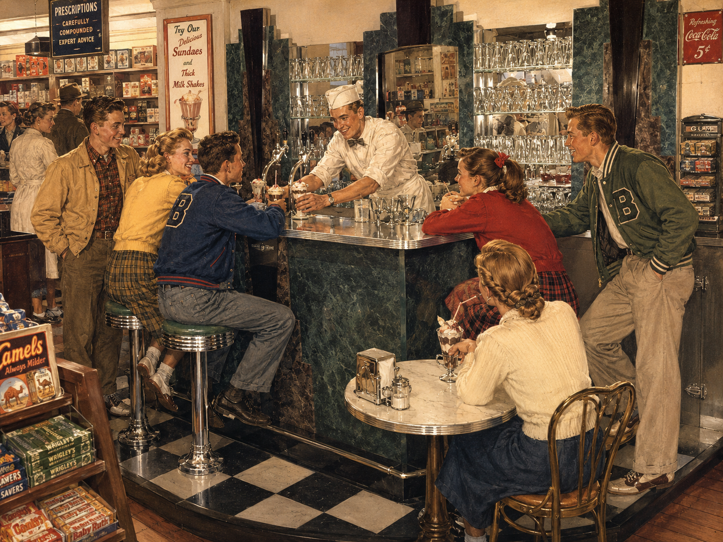 The Bastian Blessing Soda Fountain Company