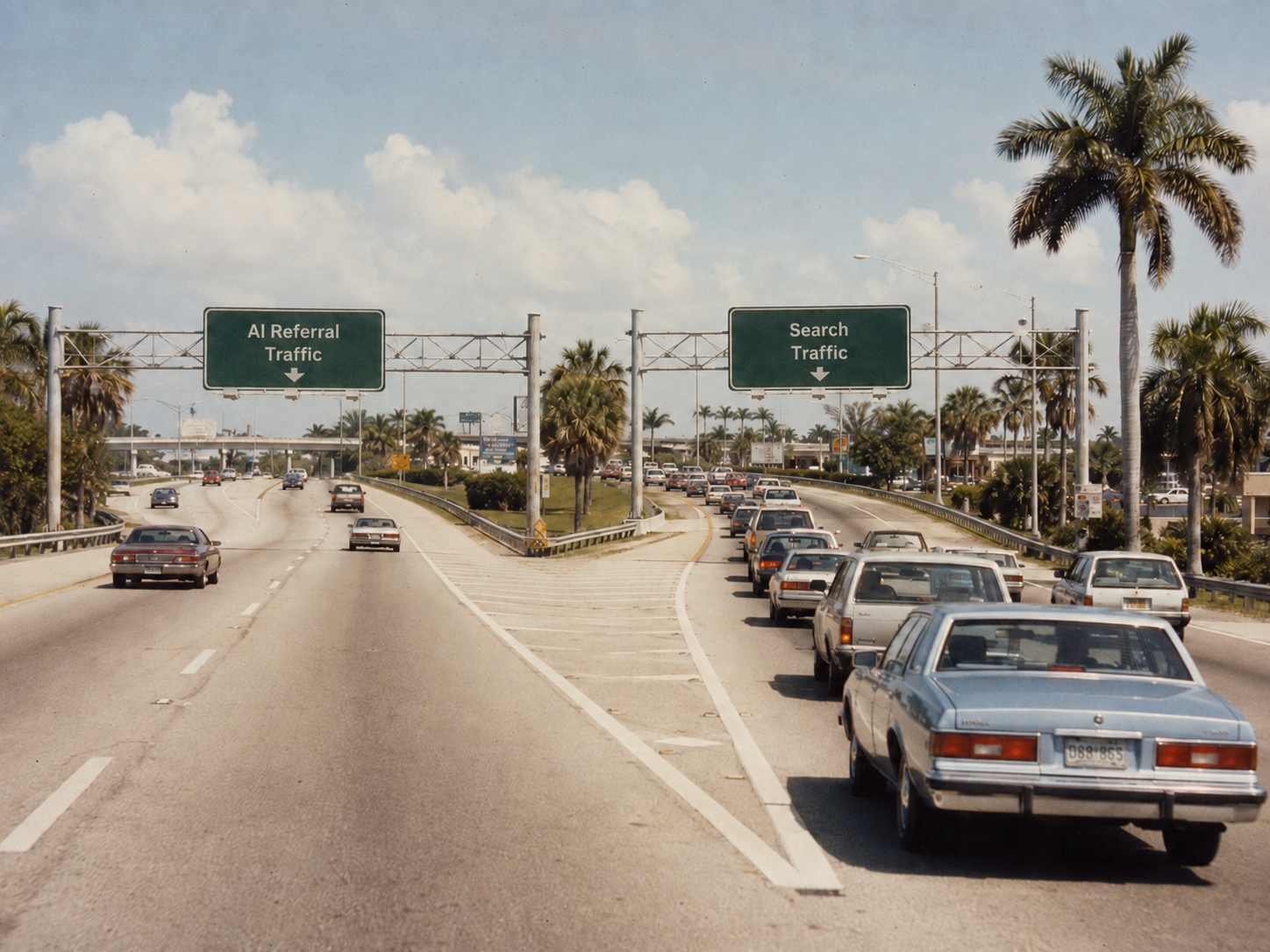 How is AI affecting organic traffic from Google