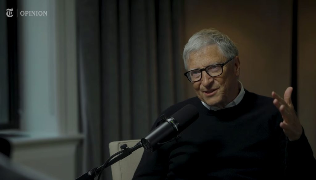 Bill Gates reiterating a point on AI safety and current dangers