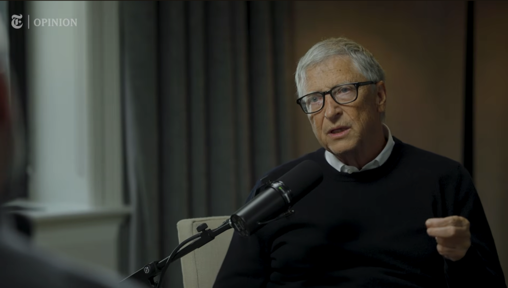 Bill Gates reiterating this is the most dangerous thing humans have ever gone near