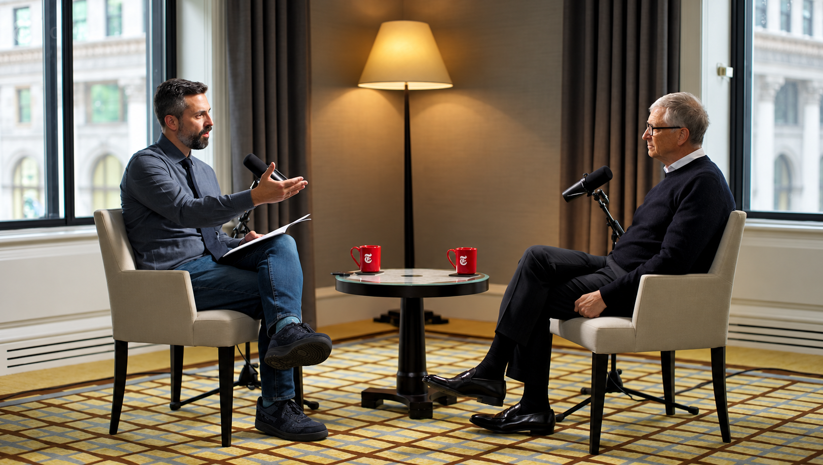 Ezra Klein Interview with Bill Gates on the dangers of AI