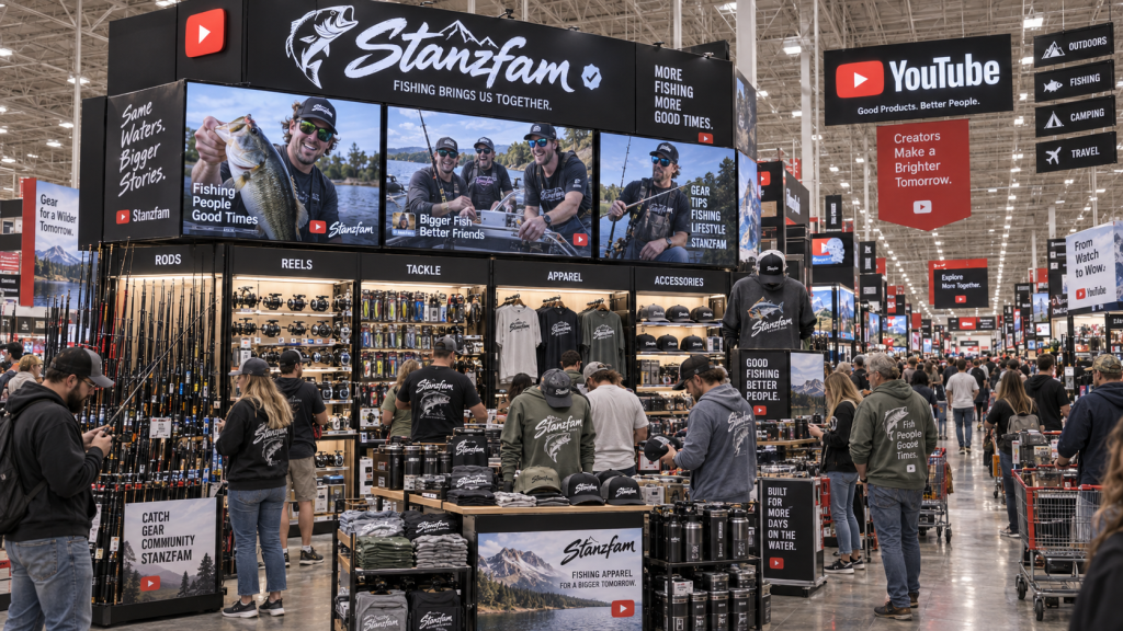 Stanzfam YouTube Fishing Retail Store