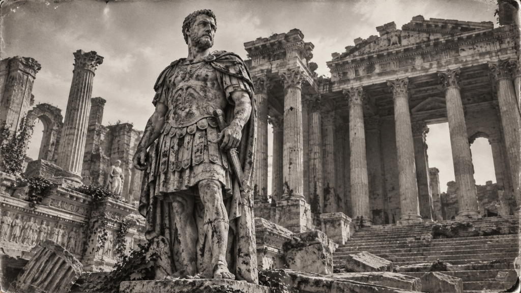 Statue of Russel Crowe as General Maximus Decimus Meridius